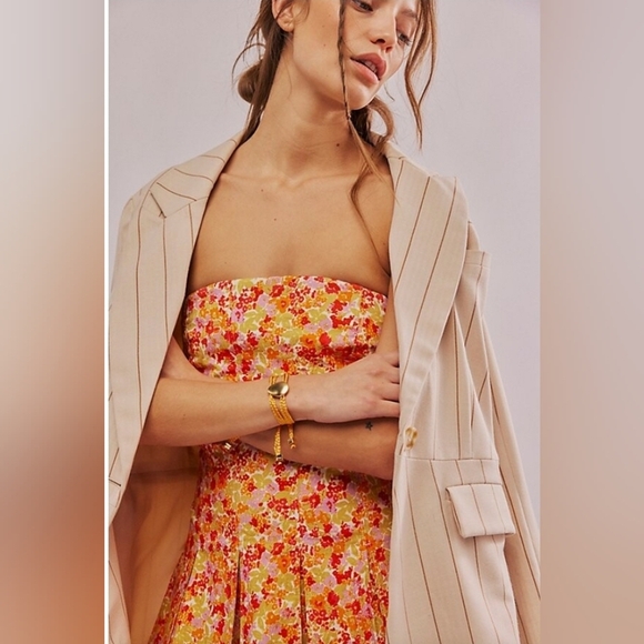 Free People Made Me Smile Printed Mini - Picture 4 of 8